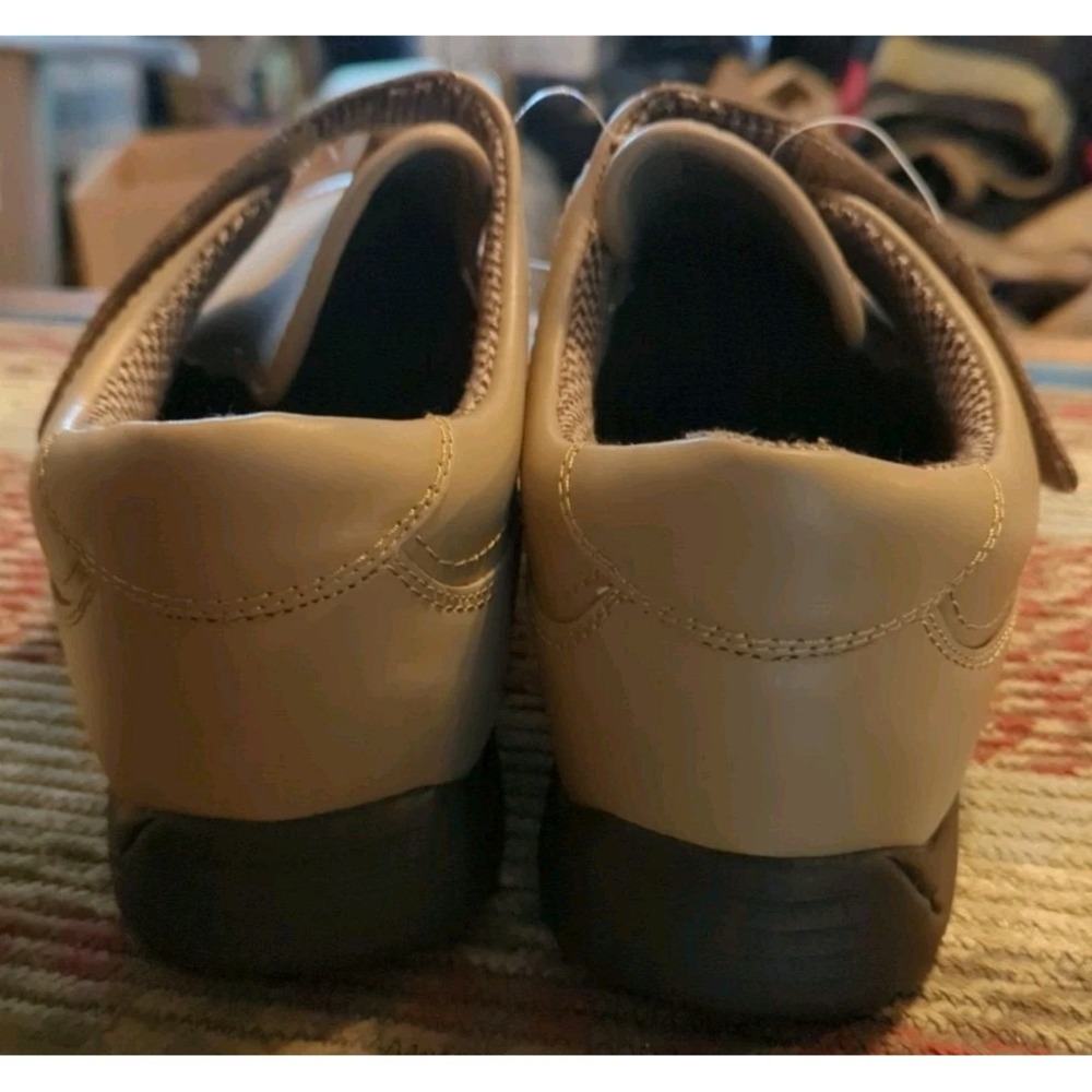 New With Tags Barefoot Freedom By Drew, Men's Tan Leather Loafers, 12XW Antwerp - Picture 8 of 10